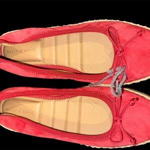 Kelly & Katie Red Espadrille Flats